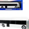 New Flyer Xcelsior Transit Bus Bank White "The Bus & Motorcoach Collection" Limited Edition to 504 Pieces Worldwide 1/43 Model by Iconic Replicas