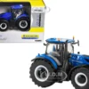 New Holland Genesis T7.300 PLM Tractor Blue "New Holland Agriculture - Prestige Collection" 1/64 Diecast Model by ERTL TOMY