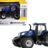 New Holland Genesis T8.415 Tractor with Dual Wheels Blue "Prestige Collection" 1/64 Diecast Model by ERTL TOMY