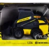 New Holland L334 Skid Steer Loader Yellow Dark Gray 1/16 Diecast Model ERTL TOMY 13932