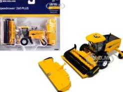 New Holland Speedrower 260 Plus Self Propelled Windrower Yellow 1/64 Diecast Model by ERTL TOMY