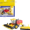 New Holland Speedrower 260 PLUS Self-Propelled Windrower Header Red Yellow 1/64 Diecast Model ERTL TOMY 13979
