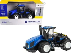 New Holland T9.700 PLM Tractor Blue "New Holland Agriculture - Prestige Collection" 1/64 Diecast Model by ERTL TOMY