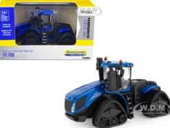 New Holland T9.700 SmartTrax II Tractor Tracks Blue PLM Intelligence 1/64 Diecast Model ERTL TOMY 13962