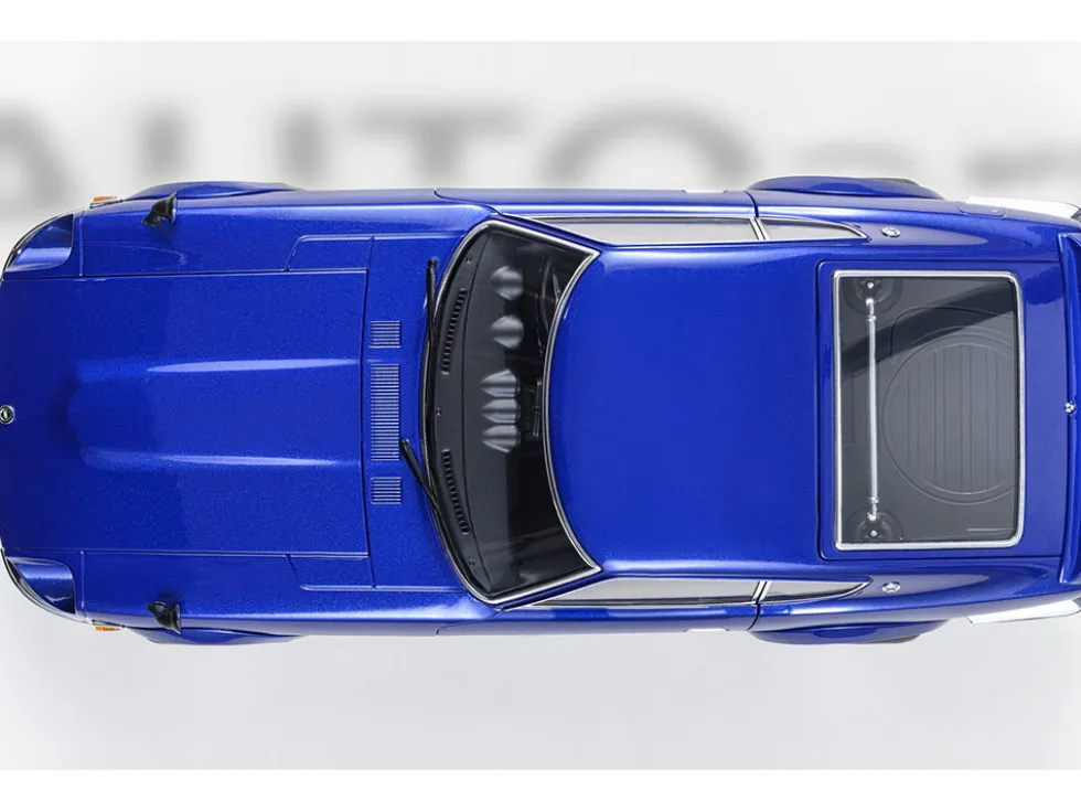 Nissan Fairlady Z RHD (Right Hand Drive) "Akuma No Z" Blue Metallic "Wangan Midnight - Comic #1 Version" Manga 1/18 Model Car by Autoart
