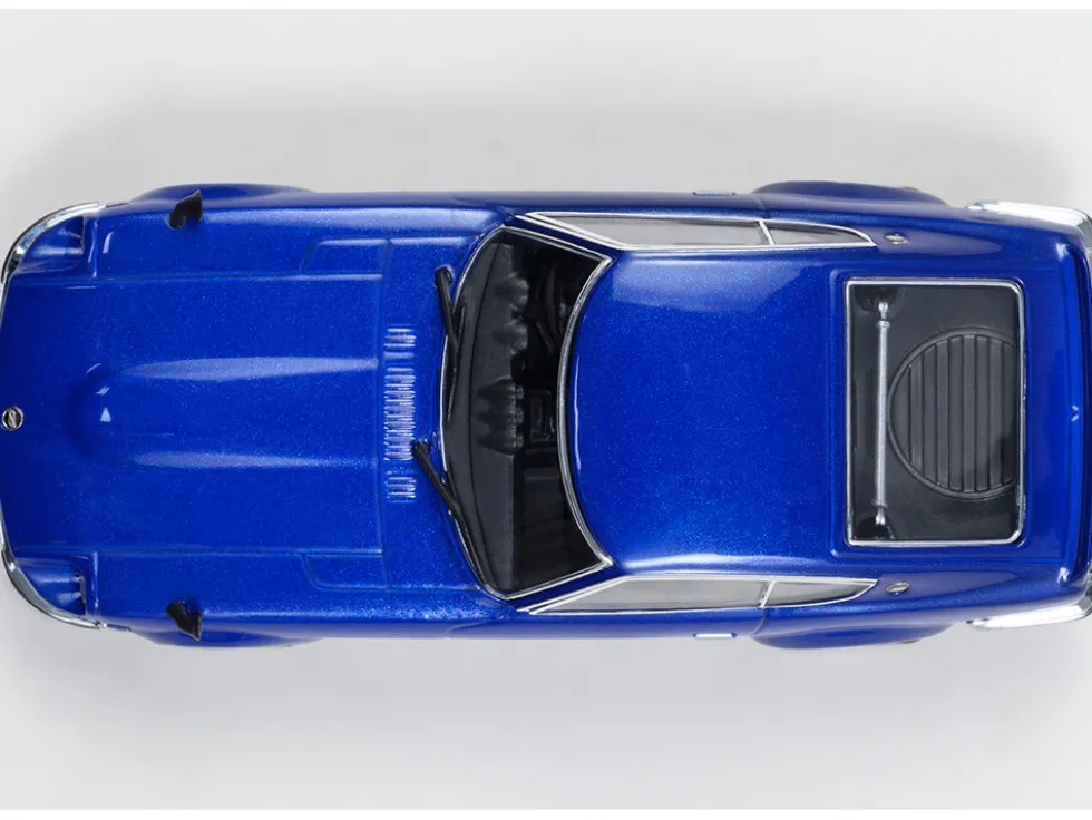 Nissan Fairlady Z RHD (Right Hand Drive) "Akuma No Z" Blue Metallic "Wangan Midnight - Comic #1 Version" Manga 1/64 Model Car by Autoart