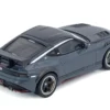 Nissan Fairlady Z "Top Secret" (RZ34) RHD (Right Hand Drive) Stealth Gray with Carbon Hood and Black Top 1/64 Diecast Model Car by Inno Models