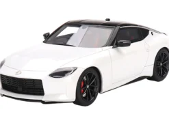 Nissan Fairlady Z Version ST 2023 Everest White RHD 1/18 Model Car Top Speed TS0413