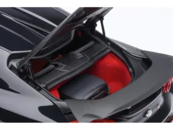Nissan GT-R50 By ItalDesign Black and Matt Black 1/18 Model Car by Autoart