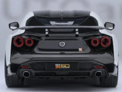 Nissan GT-R50 By ItalDesign Black and White Metallic 1/18 Model Car by Autoart