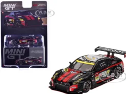 Nissan GT-R NISMO GT3 #360 Takayuki Aoki - Atsushi Tanaka - Takuya Otaki - Yusaku Shibata "Tomei Sports" "Super GT Series" (2023) Limited Edition 1/64 Diecast Model Car by Mini GT
