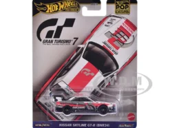Nissan GT-R Nismo GT3 #23 White "Gran Turismo 7" Video Game Diecast Model Car by Hot Wheels