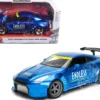 2009 Nissan GT-R R35 Ben Sopra Blue JDM Tuners 1/24 Diecast Model Car Jada 98647