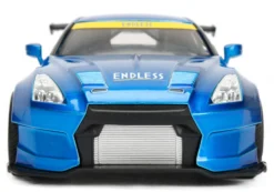 2009 Nissan GT-R R35 Ben Sopra Blue JDM Tuners 1/24 Diecast Model Car Jada 98647