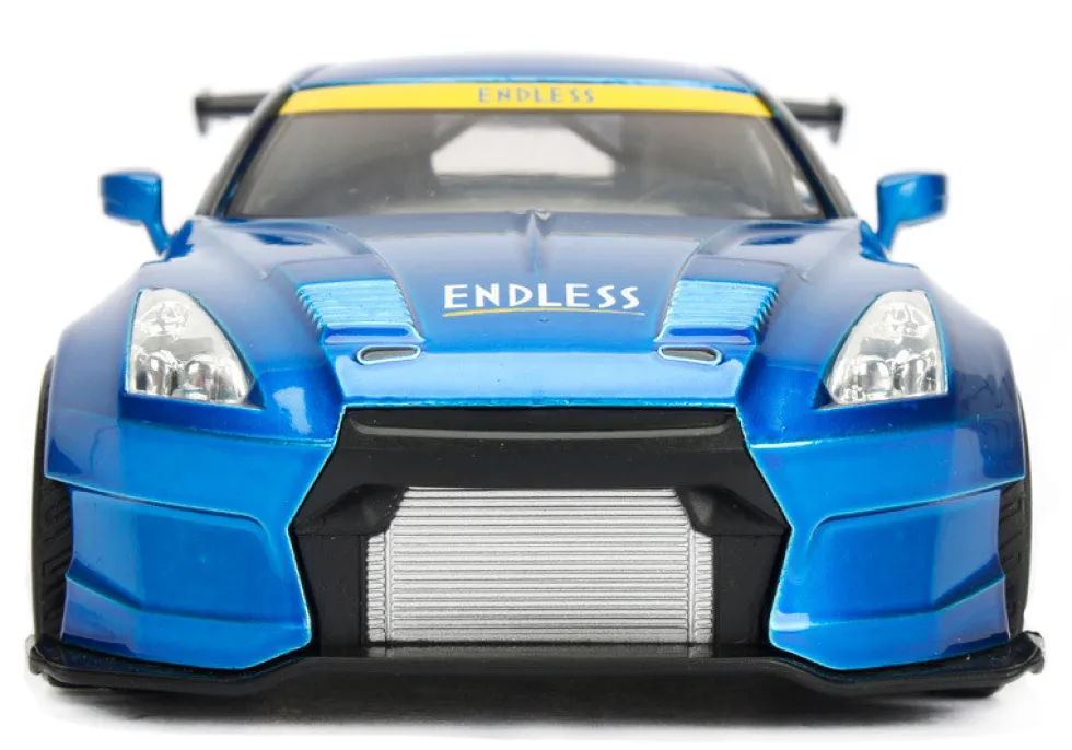 2009 Nissan GT-R R35 Ben Sopra Blue JDM Tuners 1/24 Diecast Model Car Jada 98647