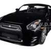 2009 Nissan GT-R R35 Black 1/24 Diecast Car Model Jada 96811