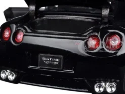 2009 Nissan GT-R R35 Black 1/24 Diecast Car Model Jada 96811
