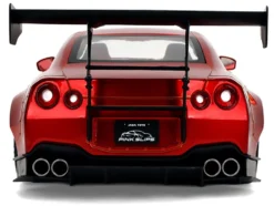 Nissan GT-R (R35) Liberty Walk Body Kit 2.0 RHD (Right Hand Drive) Red Metallic with Carbon Hood 