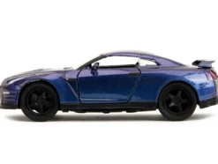 2009 Nissan GT R R35 Purple Metallic Pink Slips Series 1/32 Diecast Model Car Jada 34856