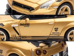 Nissan GT-R (R35) Top Secret Thailand RHD (Right Hand Drive) Gold Metallic