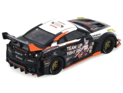 Nissan GT-R (R35) Widebody RHD (Right Hand Drive) Black and White with Graphics