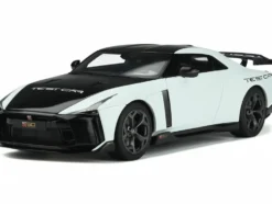 2021 Nissan GT-R50 Test Car Black White 1/18 Model Car GT Spirit GT853