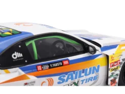 Nissan LB-Super Silhouette S15 SILVIA #555 Yukio Fausto "Formula Drift Japan" (2023) 1/18 Model Car by Top Speed