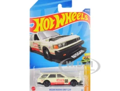 Nissan Maxima Wagon Drift Car #68 Motul Cream with Red Stripes HW Wagons Series Diecast Model Car Hot Wheels HHF55