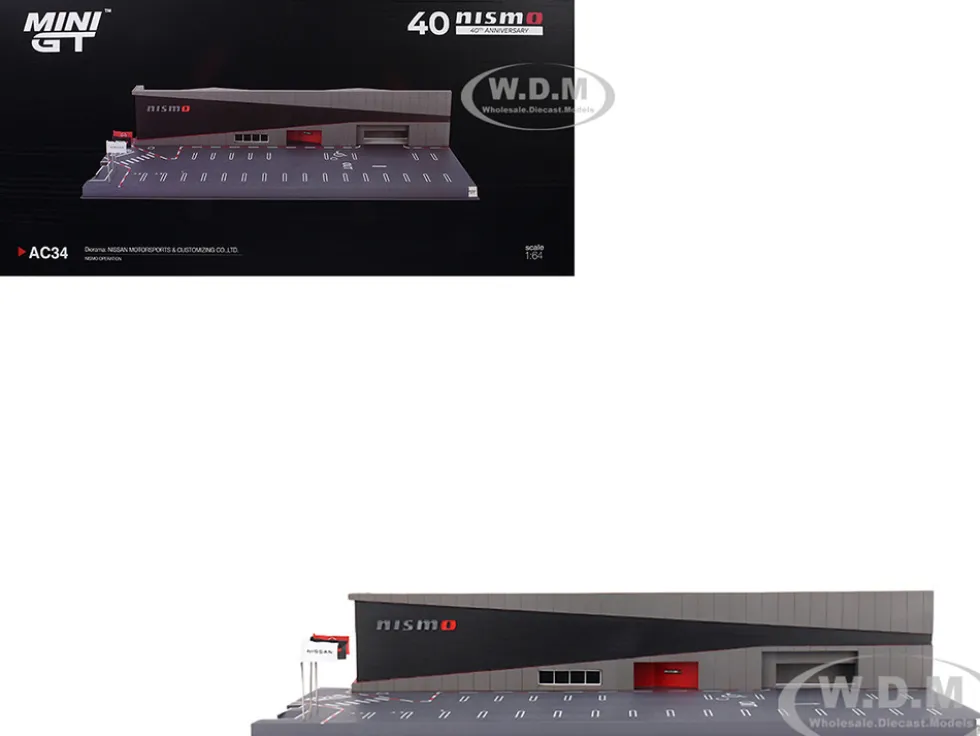 Nissan Motorsports & Customizing Co. Ltd. NISMO Operation Diorama 1/64 Model by Mini GT