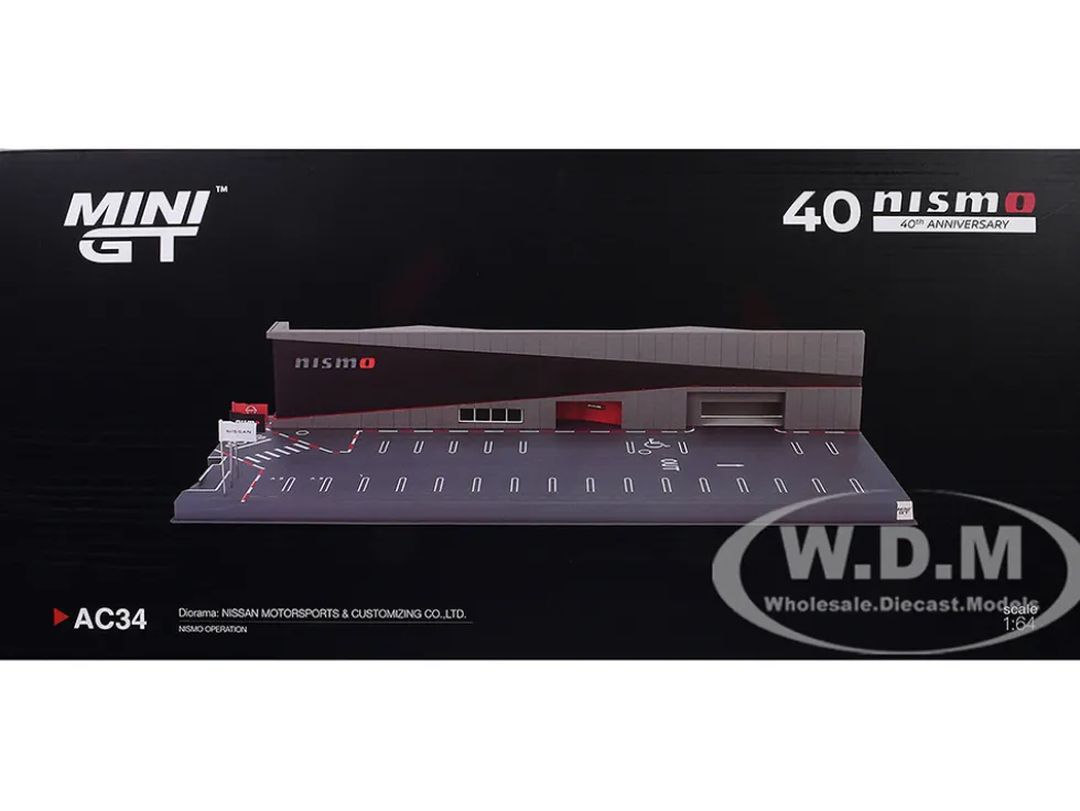 Nissan Motorsports & Customizing Co. Ltd. NISMO Operation Diorama 1/64 Model by Mini GT
