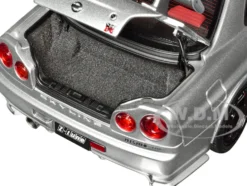 Nissan Nismo R34 GT R Z TUNE RHD Right Hand Drive Silver Metallic 1/18 Model Car Autoart AA77461