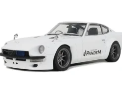 2015 Nissan PANDEM Fairlady Z RHD (Right Hand Drive) White Limited Edition to 2000 pieces Worldwide 1/18 Model Car by Otto Mobile