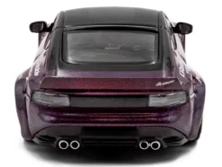 2022 Nissan Pandem Fairlady Z RHD (Right Hand Drive) Purple Metallic with Black Top 1/43 Diecast Model Car by Solido