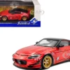 2022 Nissan Pandem Fairlady Z RHD (Right Hand Drive) Red Metallic with Black Top 1/43 Diecast Model Car by Solido