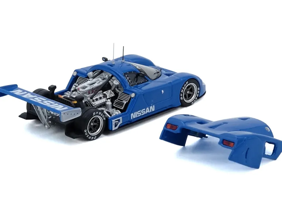 Nissan R89C "Works Prototype" Blue "World Sports Car Championship" (1989) 1/64 Diecast Model Car by Inno Models