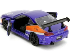 2001 Nissan Silvia S15 RHD (Right Hand Drive) Blue Metallic with Graphics