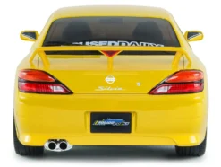 1999 Nissan Silvia (S15) Spec-R Aero RHD (Right Hand Drive) Lightning Yellow 1/18 Diecast Model Car by Solido