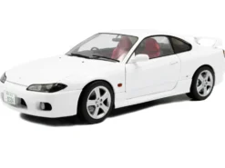 1999 Nissan Silvia (S15) Spec-R Aero RHD (Right Hand Drive) Aspen White 1/18 Diecast Model Car by Solido