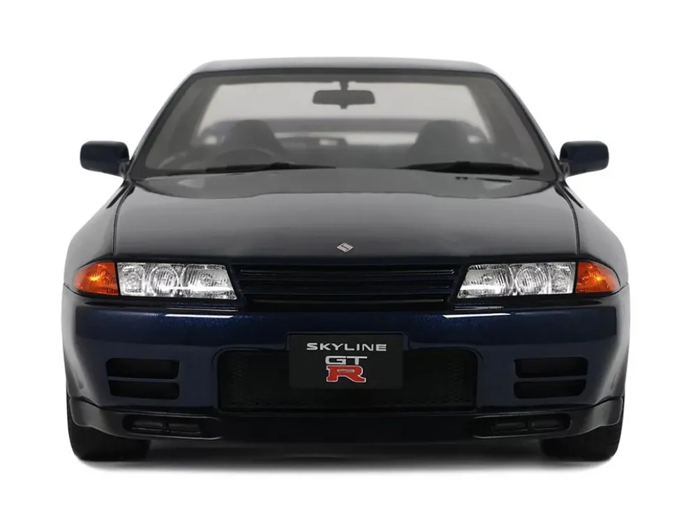 1993 Nissan Skyline GT-R (BNR32) RHD (Right Hand Drive) Dark Blue Pearl Limited Edition to 2000 pieces Worldwide 1/18 Model Car by Otto Mobile
