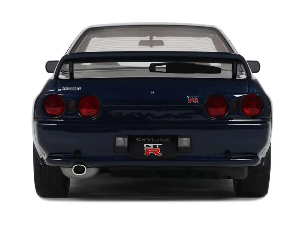 1993 Nissan Skyline GT-R (BNR32) RHD (Right Hand Drive) Dark Blue Pearl Limited Edition to 2000 pieces Worldwide 1/18 Model Car by Otto Mobile