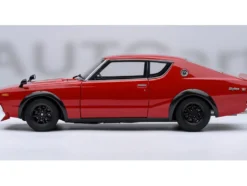 Nissan Skyline 2000GT-R (KPGC110) Tuned Version RHD (Right Hand Drive) Red 1/18 Model Car by Autoart