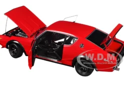 Nissan Skyline 2000GT-R (KPGC110) Tuned Version RHD (Right Hand Drive) Red 1/18 Model Car by Autoart