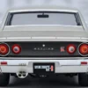 Nissan Skyline 2000GT-R (KPGC110) Tuned Version RHD (Right Hand Drive) Silver Metallic 1/18 Model Car by Autoart