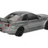 Nissan Skyline GT-R (NISMO BNR34 CRS Version) RHD (Right Hand Drive) Dark Metal Gray Metallic Limited Edition 1/64 Diecast Model Car by Mini GT