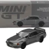 Nissan Skyline GT-R (NISMO BNR32 CRS Version) RHD (Right Hand Drive) Dark Metal Gray Metallic Limited Edition 1/64 Diecast Model Car by Mini GT