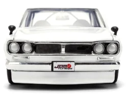 1971 Nissan Skyline 2000GT-R RHD (Right Hand Drive) White with Gold Graphics