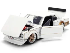 1971 Nissan Skyline 2000GT-R RHD (Right Hand Drive) White with Gold Graphics