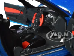 Nissan Skyline GT-R R34 Nismo Z-TUNE RHD (Right Hand Drive) Bayside Blue 1/18 Model Car by Autoart