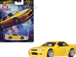 Nissan Skyline GT-R (R32) Pandem RHD (Right Hand Drive) Yellow "Ronin Run II" Series Diecast Model Car by Hot Wheels