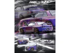 Nissan Skyline GT-R (R32) RHD (Right Hand Drive) Midnight Purple Metallic